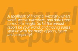 Beyond Numbers: The Compelling Story of Annual Report