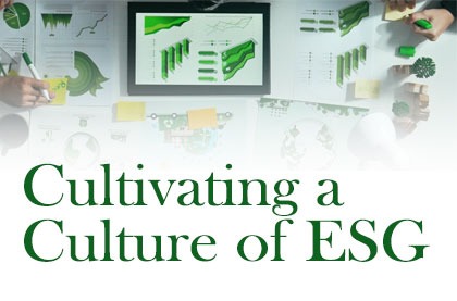 A Catalyst for Change: Cultivating a Culture of ESG