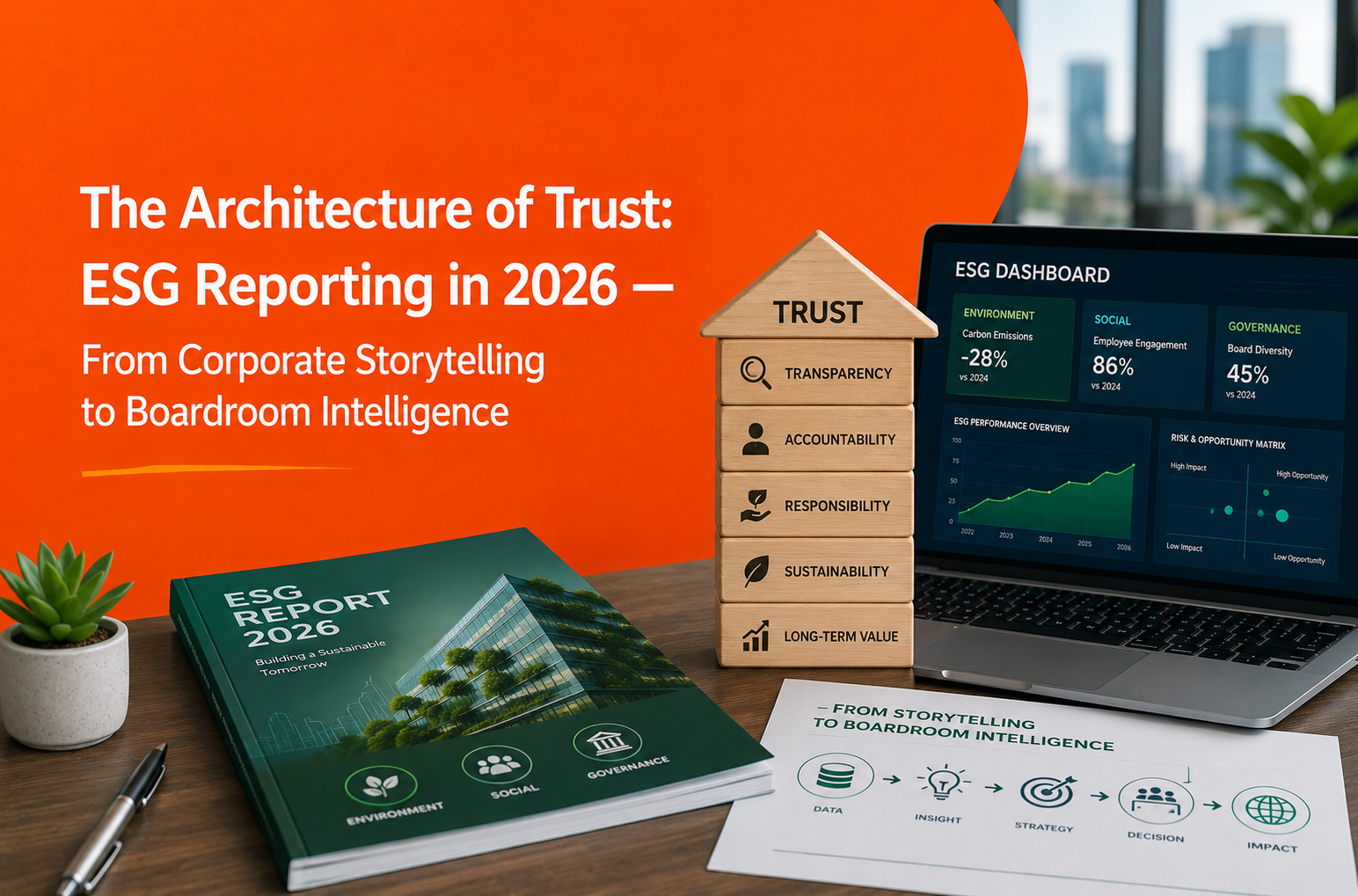 The Architecture of Trust: ESG Reporting in 2026 — From Corporate Storytelling to Boardroom Intelligence