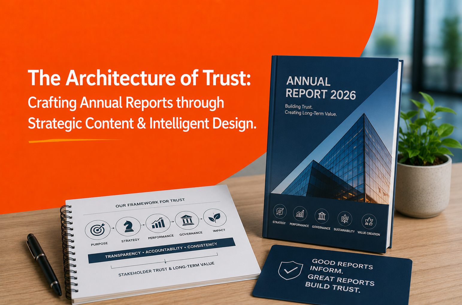The Architecture of Trust: Crafting Annual Reports through Strategic Content & Intelligent Design