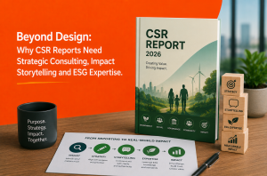 Beyond Design: Why CSR Reports Need Strategic Consulting, Impact Storytelling and ESG Expertise
