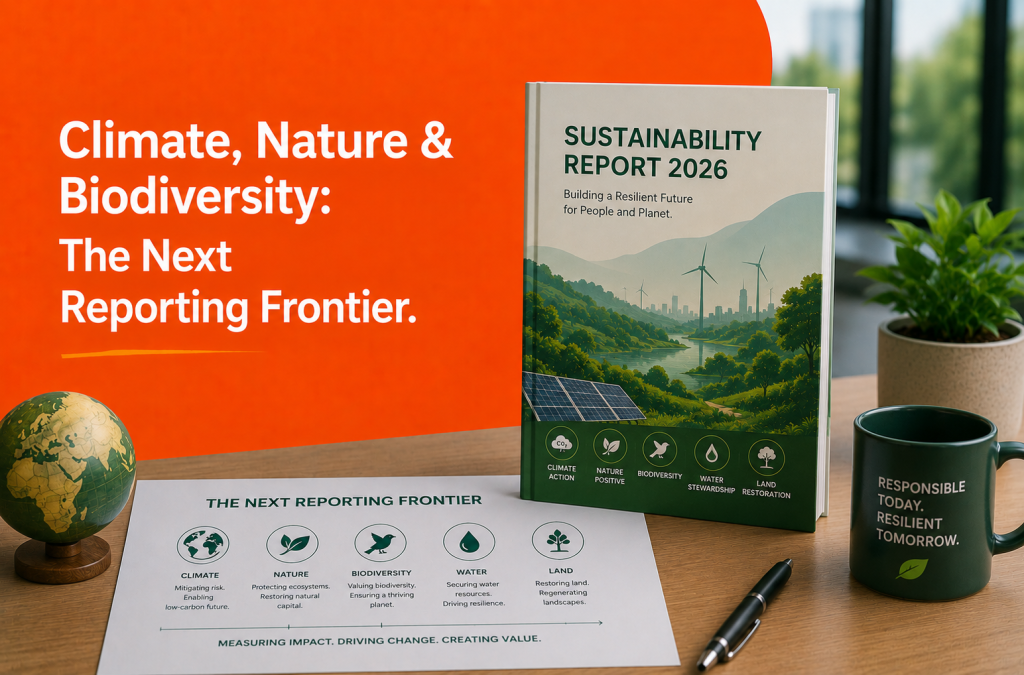 Climate, Nature & Biodiversity: The Next Reporting Frontier